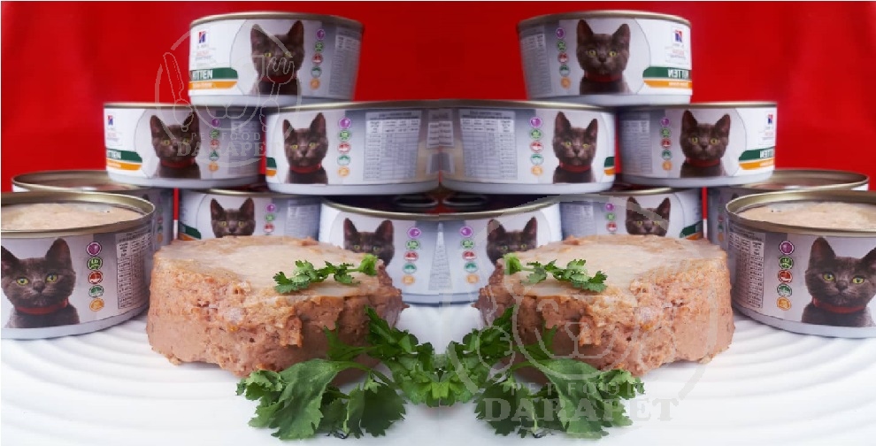 تولید کنسرو غذا بچه گربه 